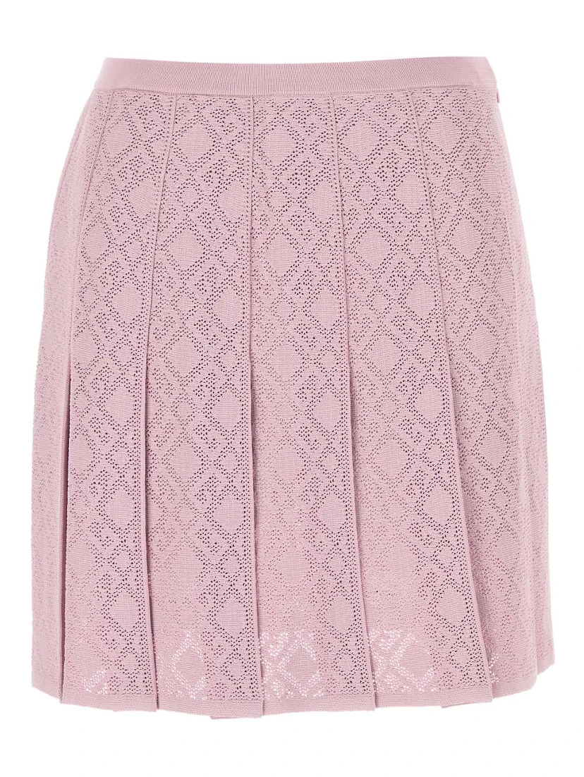 SHORT PLEATED SKIRT