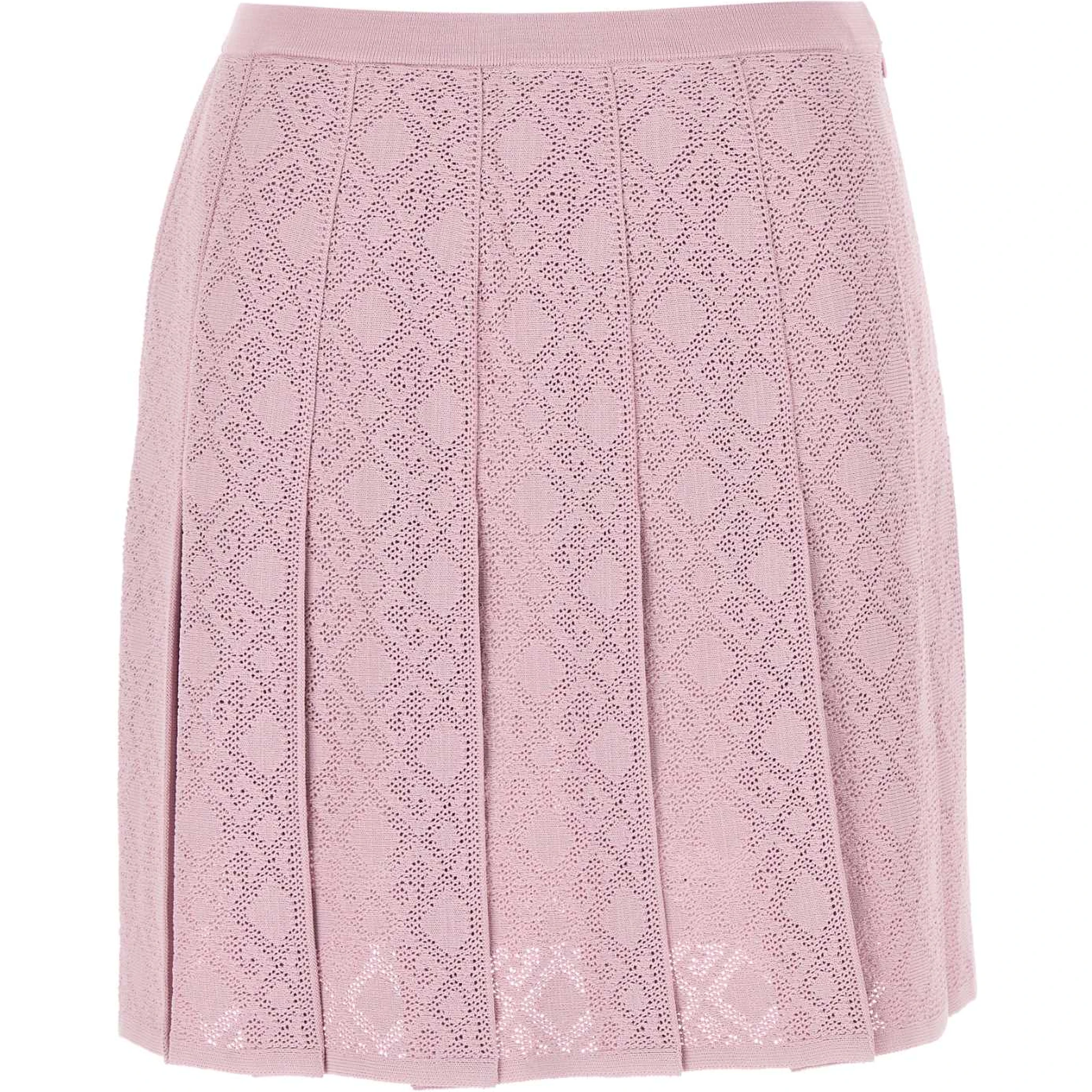 SHORT PLEATED SKIRT