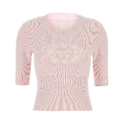 3/4 SLEEVES RIBBED BOTTOM SWEATER