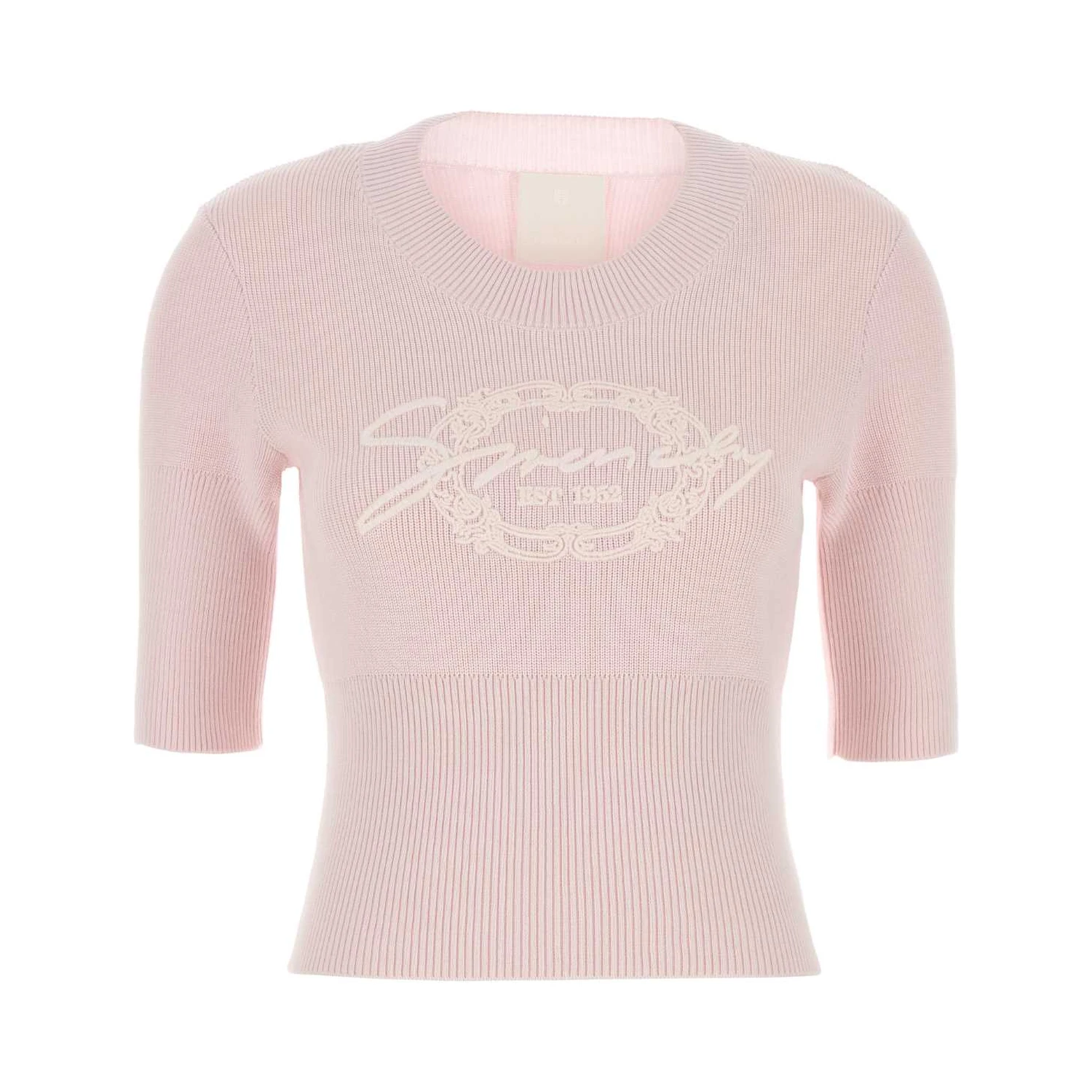 3/4 SLEEVES RIBBED BOTTOM SWEATER