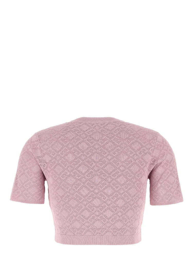 CROPPED SHORT SLEEVES SWEATER alternative