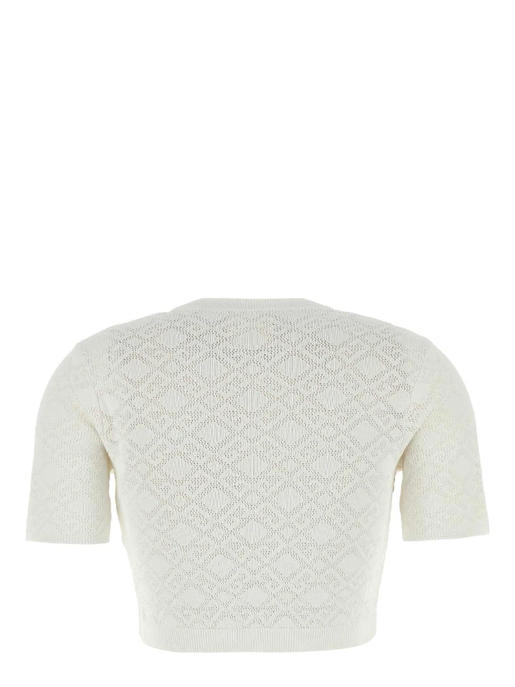 CROPPED SHORT SLEEVES SWEATER alternative