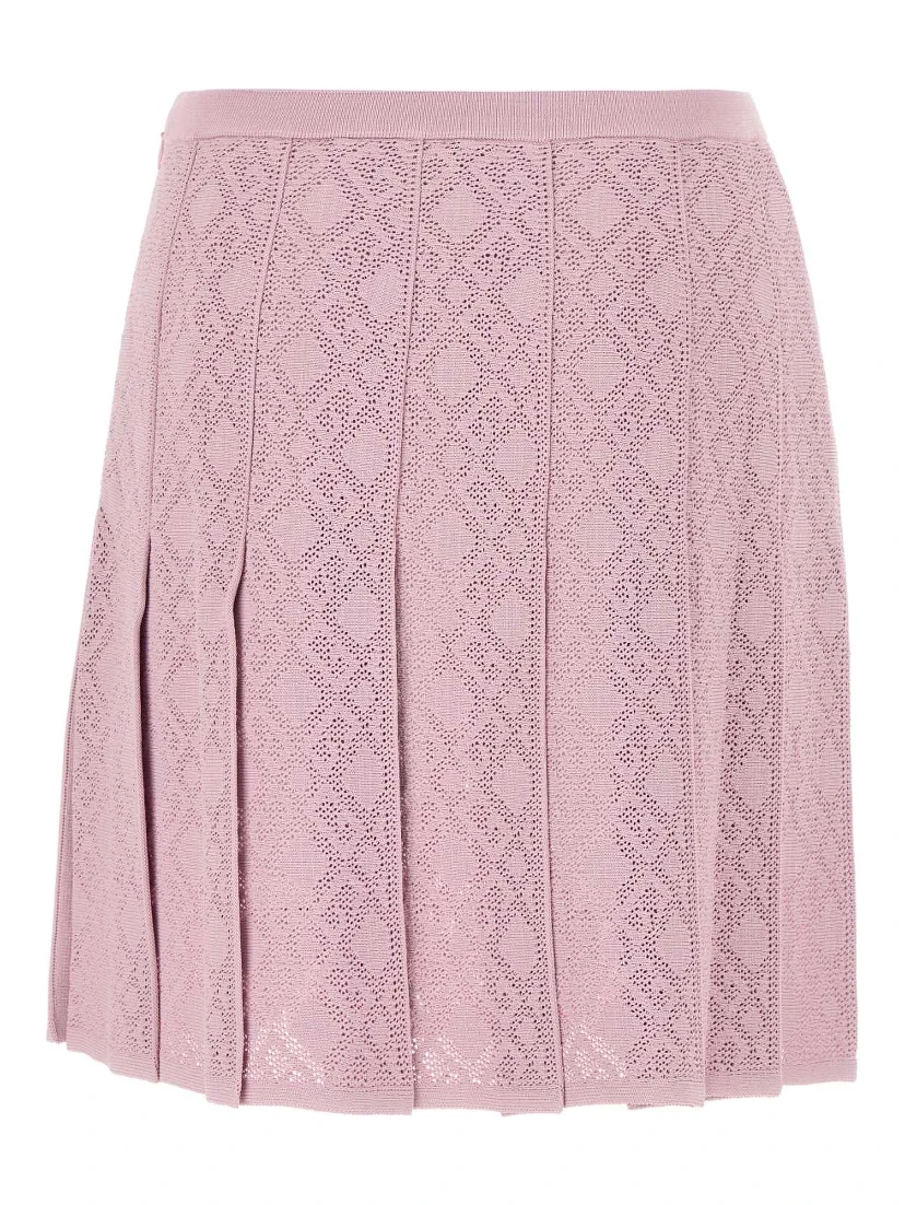 SHORT PLEATED SKIRT