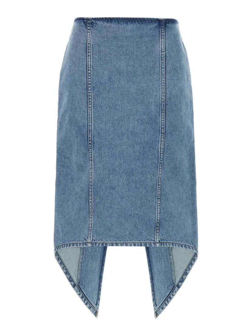 LAYERED MIDI SKIRT