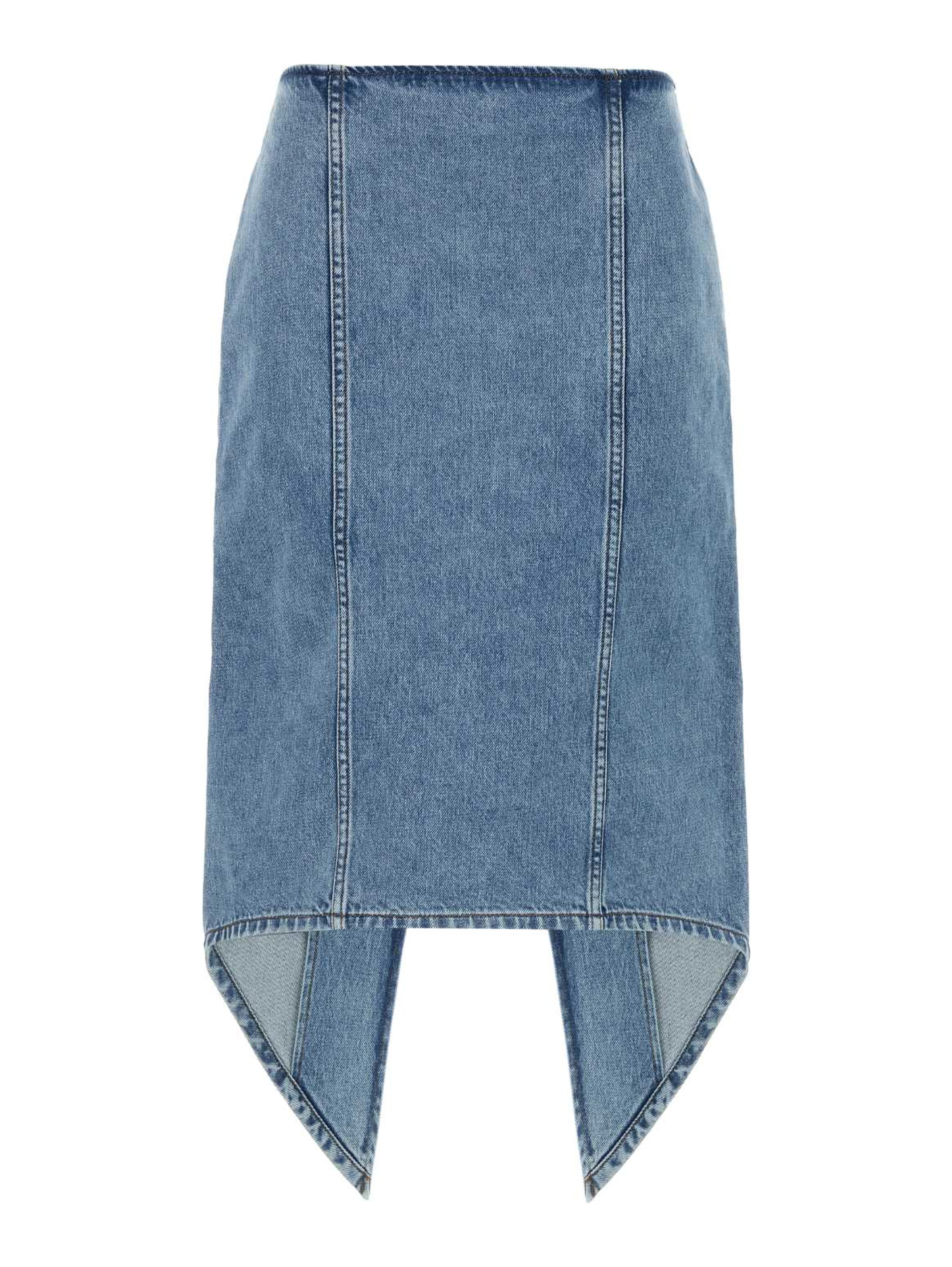 LAYERED MIDI SKIRT