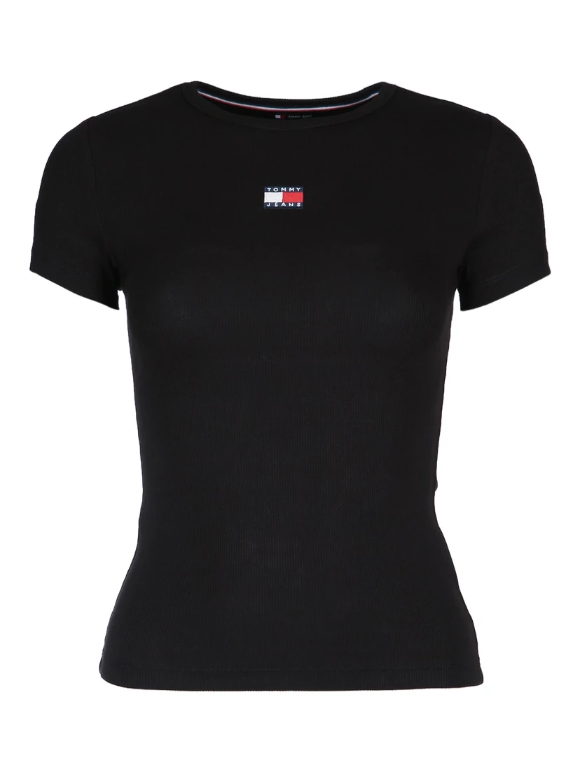 SLIM BADGE RIB TEE