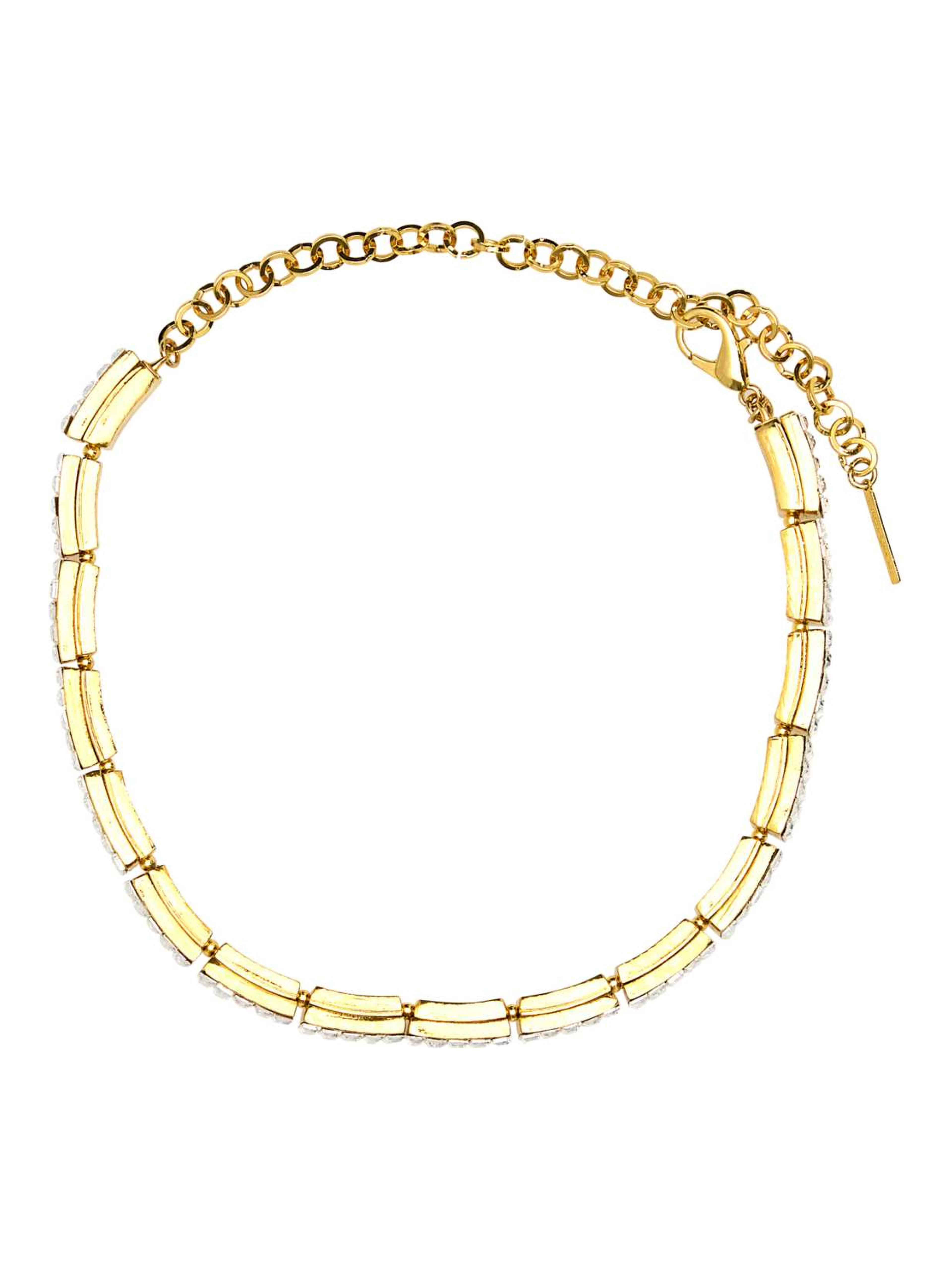 CRYSTAL BAGUETTE CHOKER