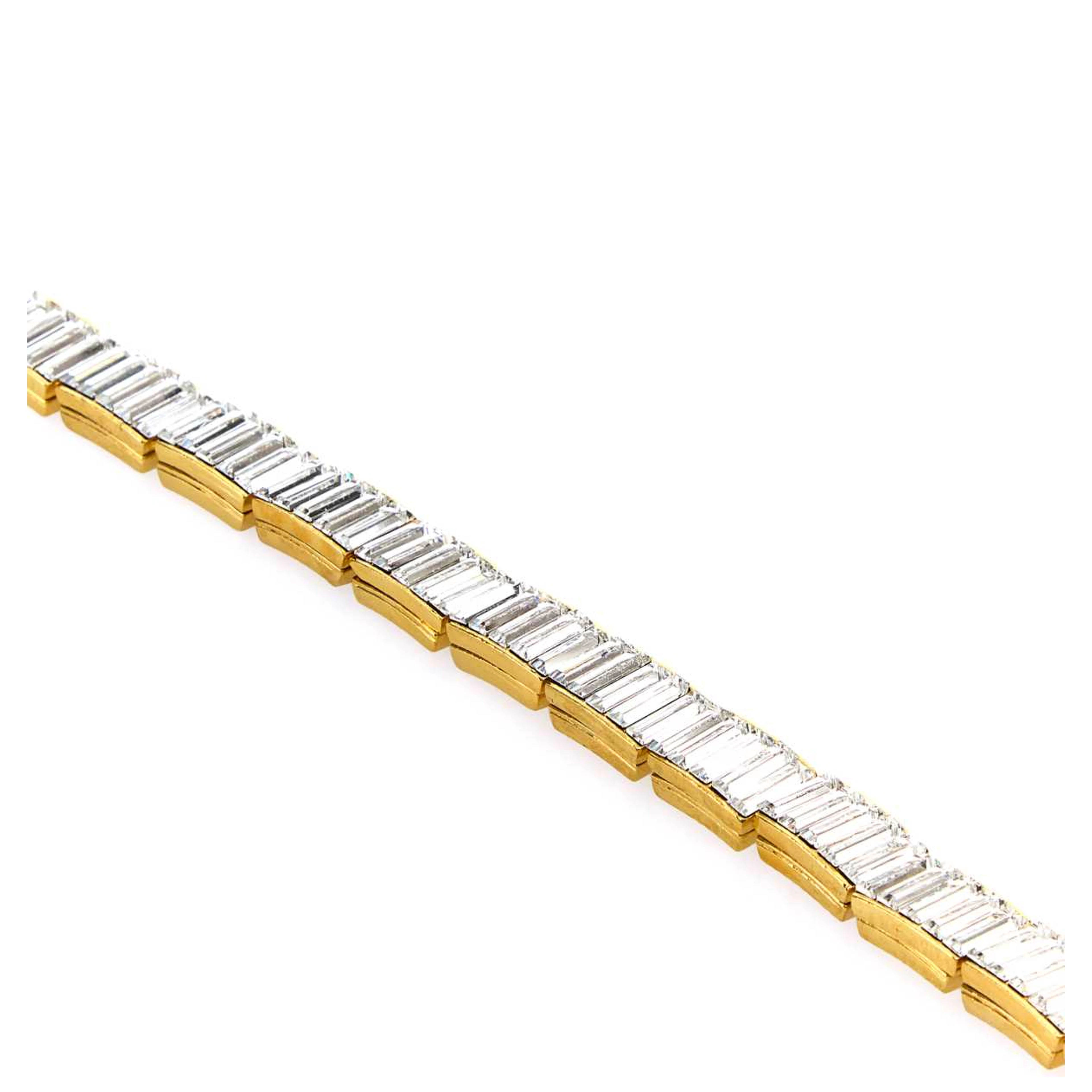 CRYSTAL BAGUETTE CHOKER