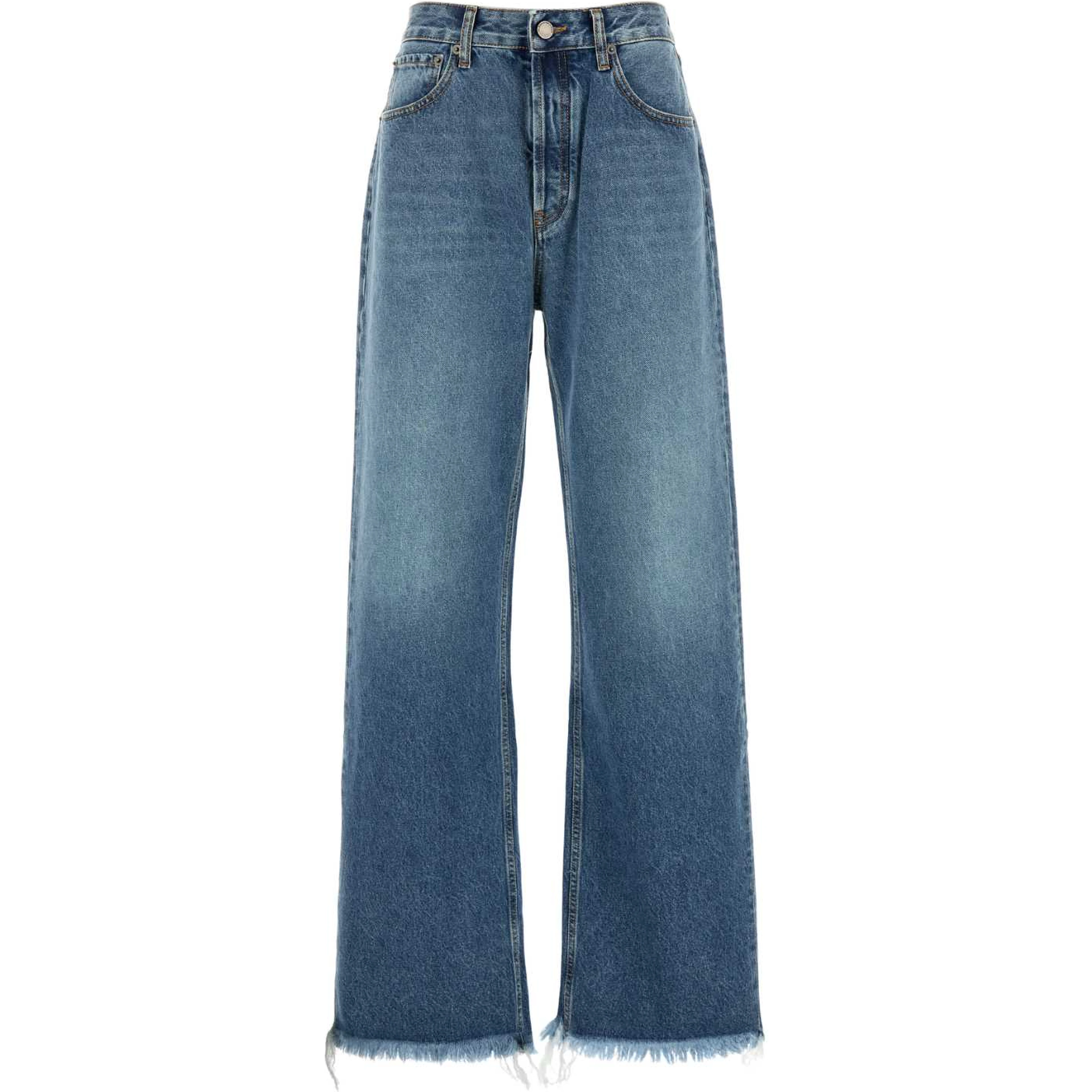 DENIM LOW WAIST BAGGY JEANS