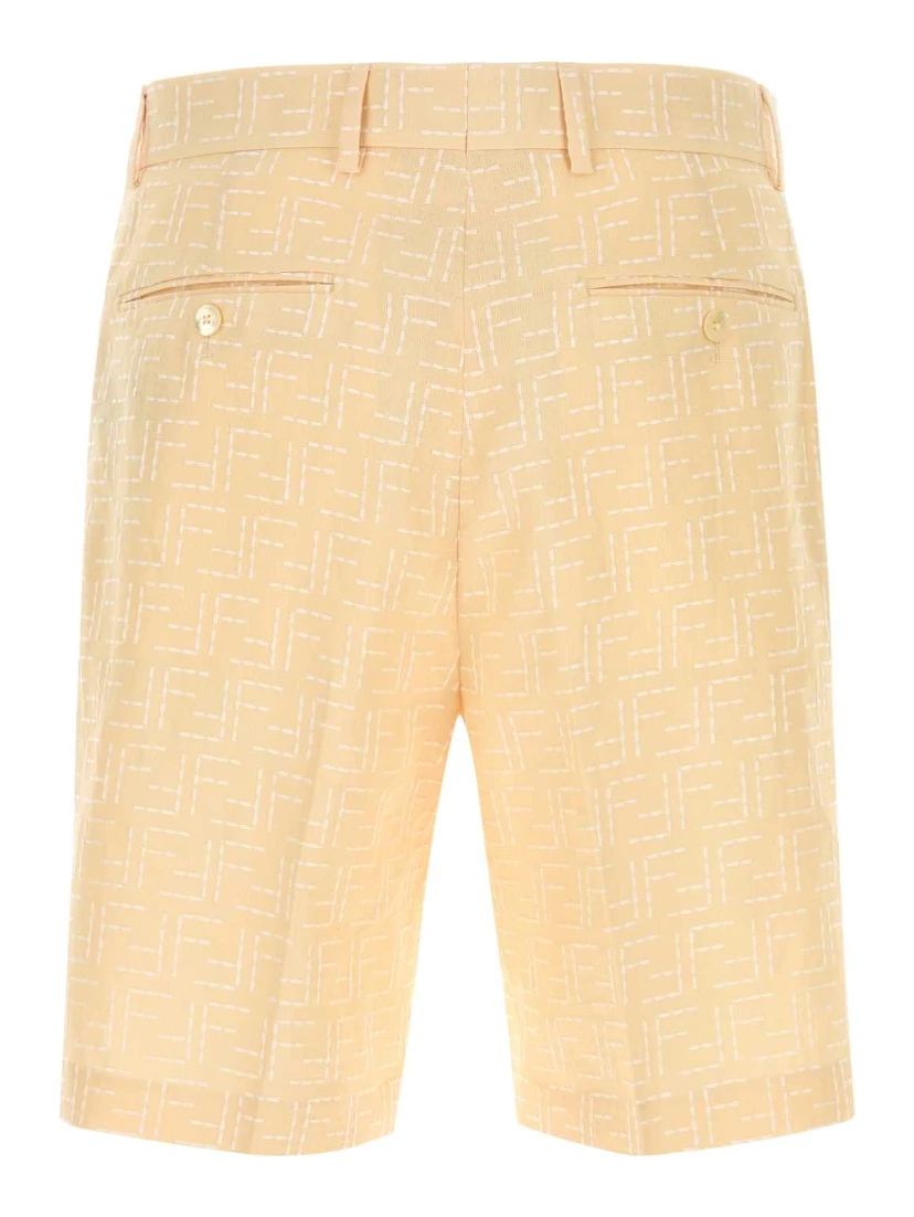 SHORTS LINEN FF JACQ ALLOVER