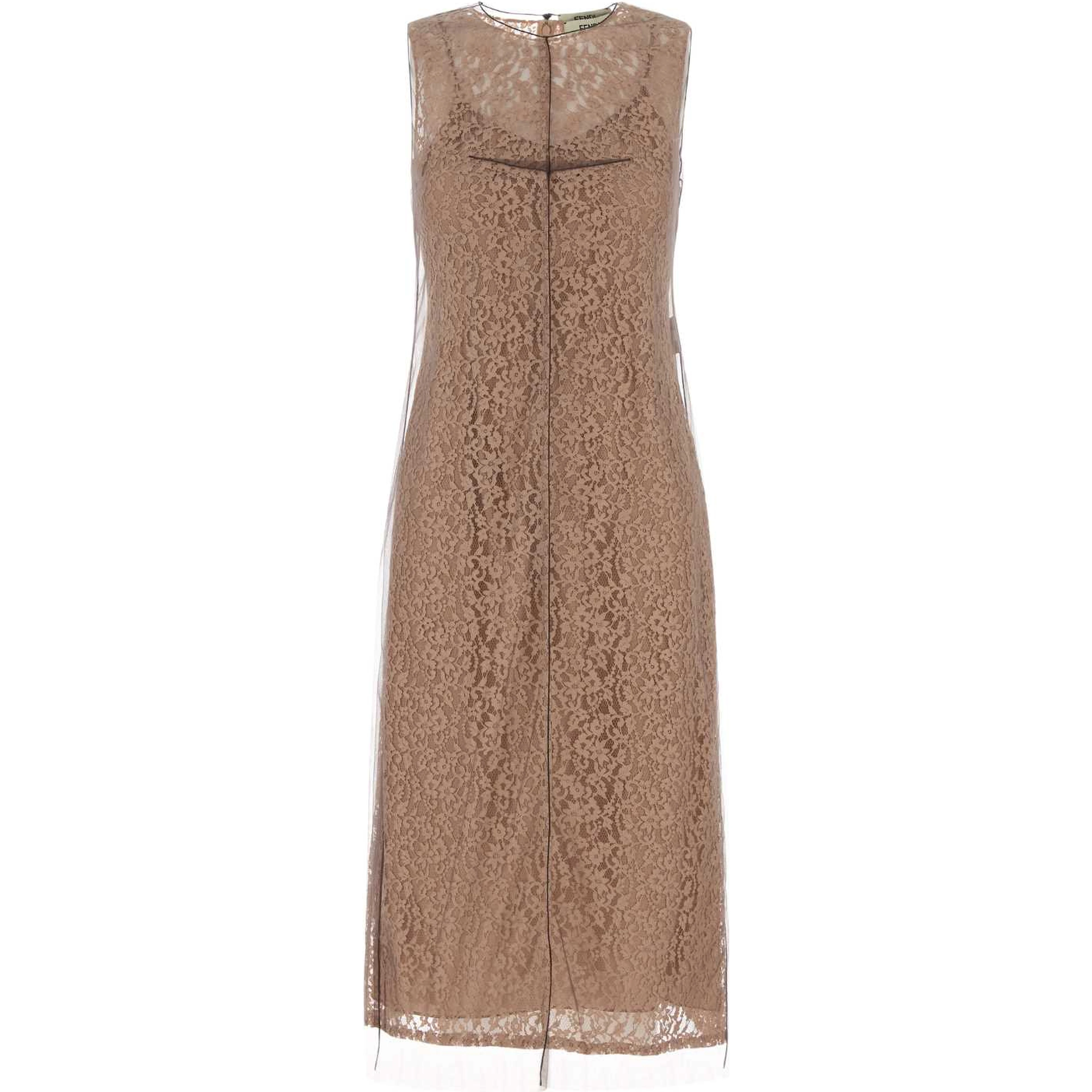 LACE MESH DRESS