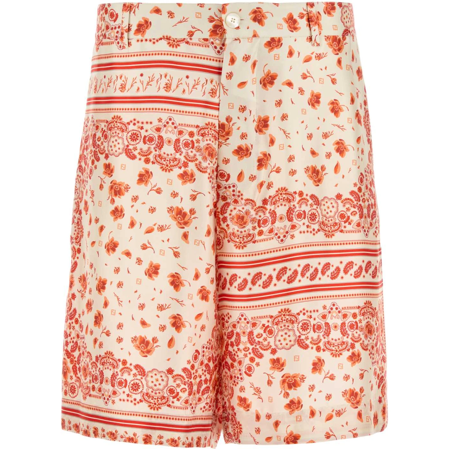 SHORTS SILK BANDANA PRINT