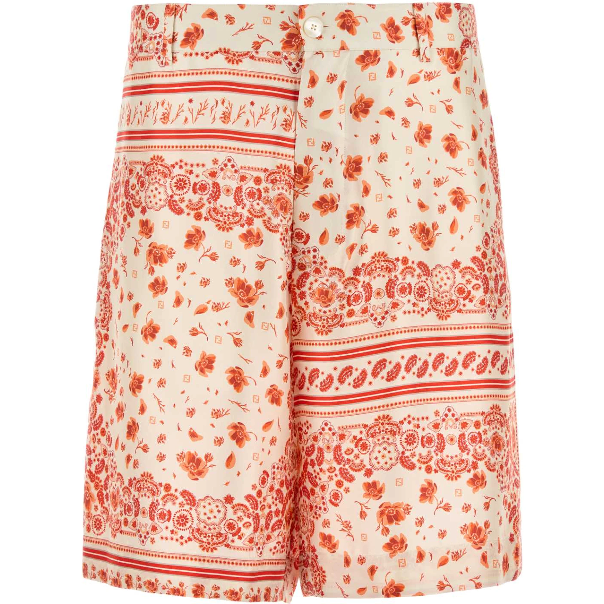SHORTS SILK BANDANA PRINT