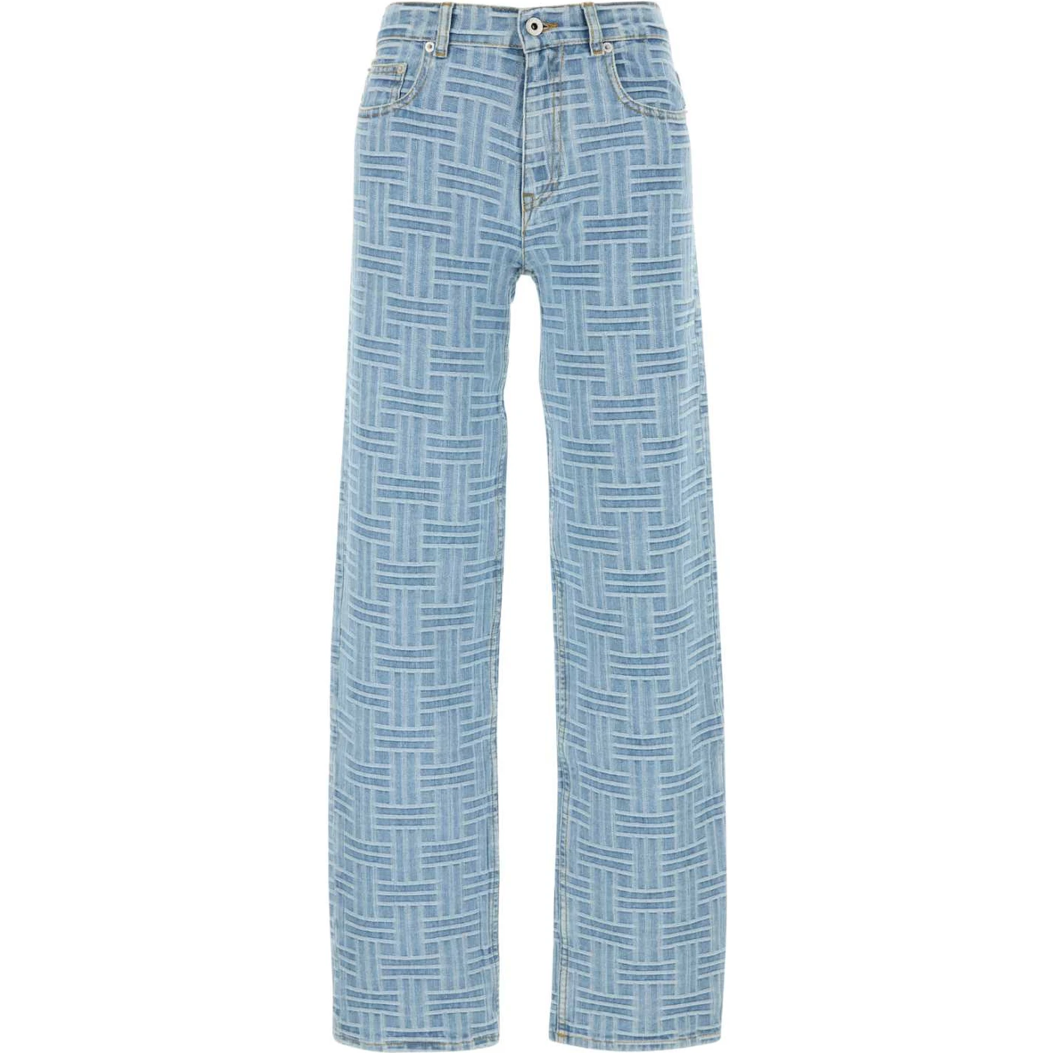 KENZO WEAVE STONE BLEACH ASAGAO REGULAR WAIST