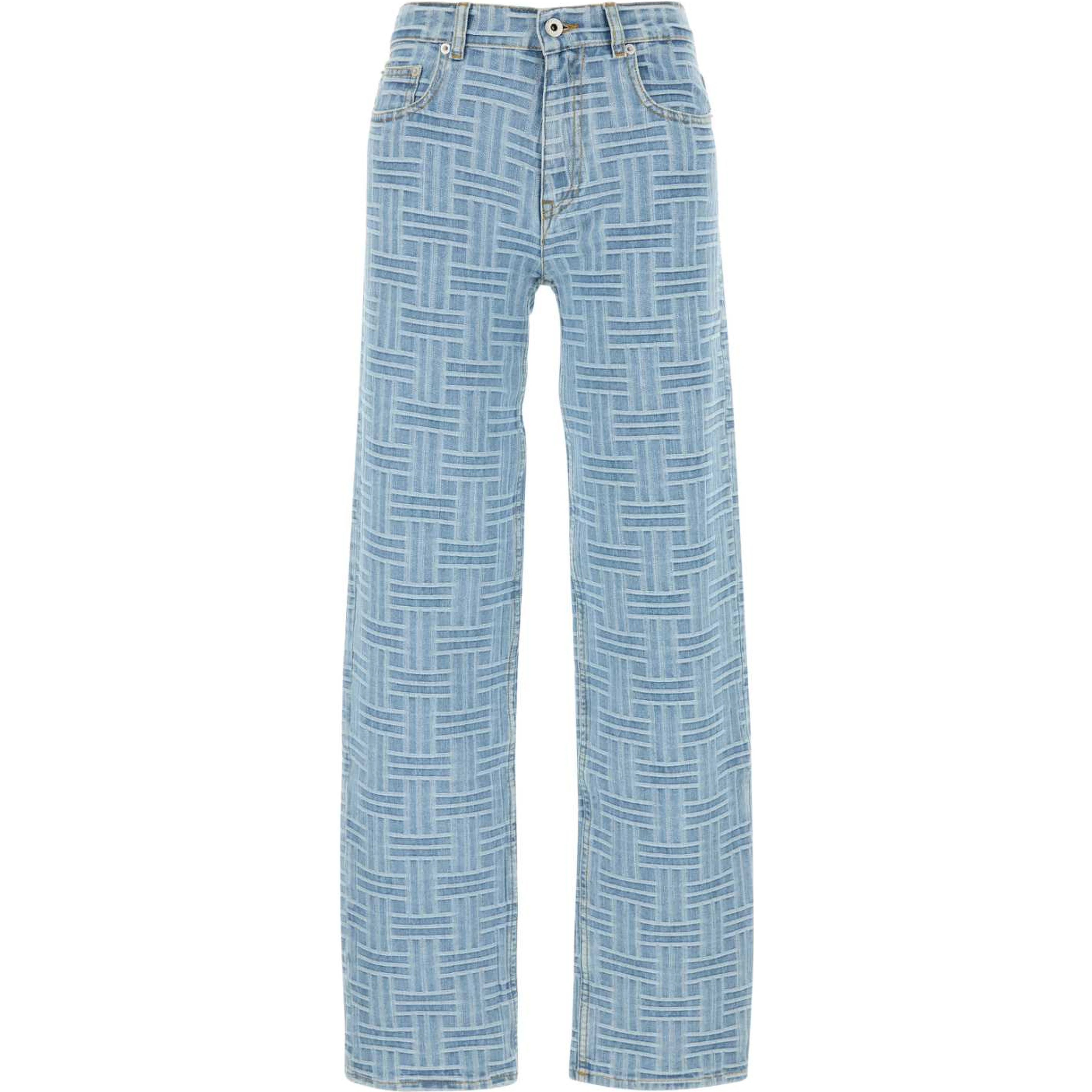 KENZO WEAVE STONE BLEACH ASAGAO REGULAR WAIST