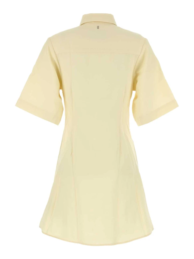 SHORT SLEEVE SHIRT DRESS