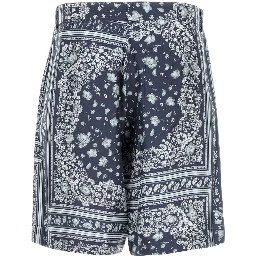 SHORTS SILK BANDANA PRINT
