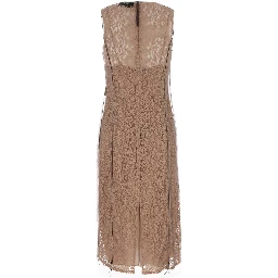 LACE MESH DRESS