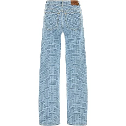 KENZO WEAVE STONE BLEACH ASAGAO REGULAR WAIST
