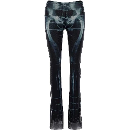 MESH TROUSER PRINTED SQUELETOR