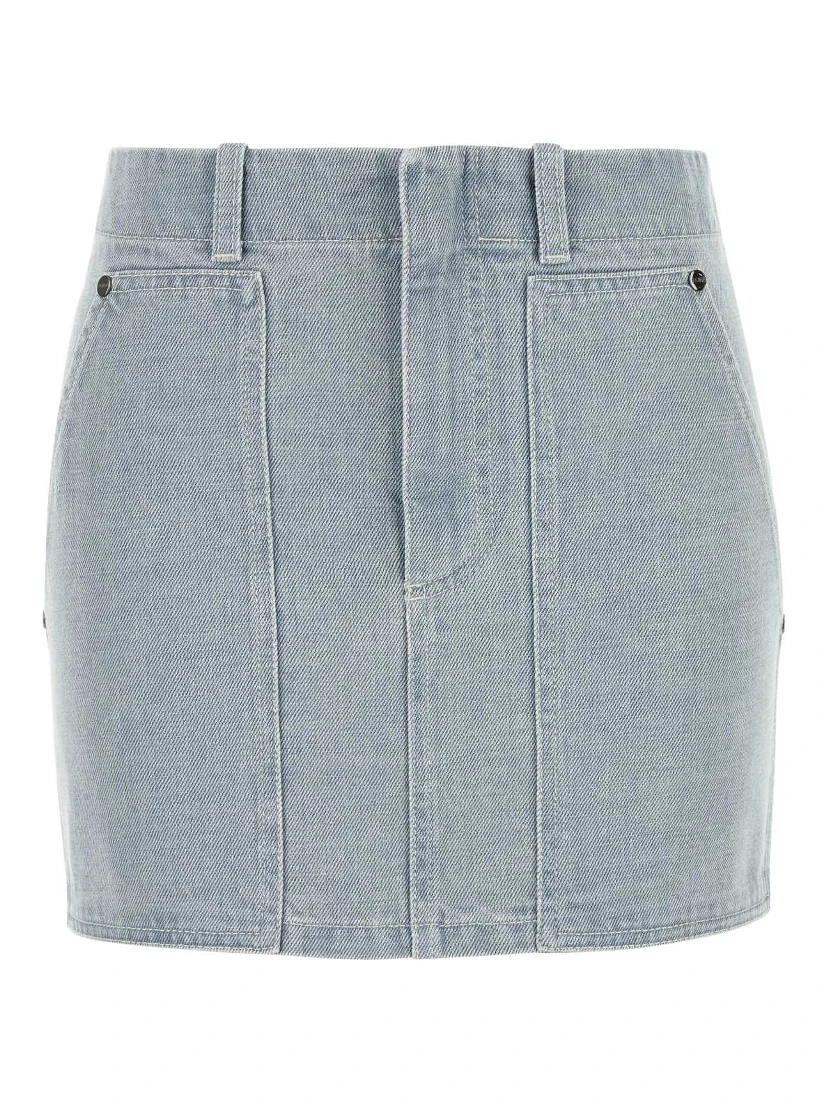 MINI DENIM LOGO BACK