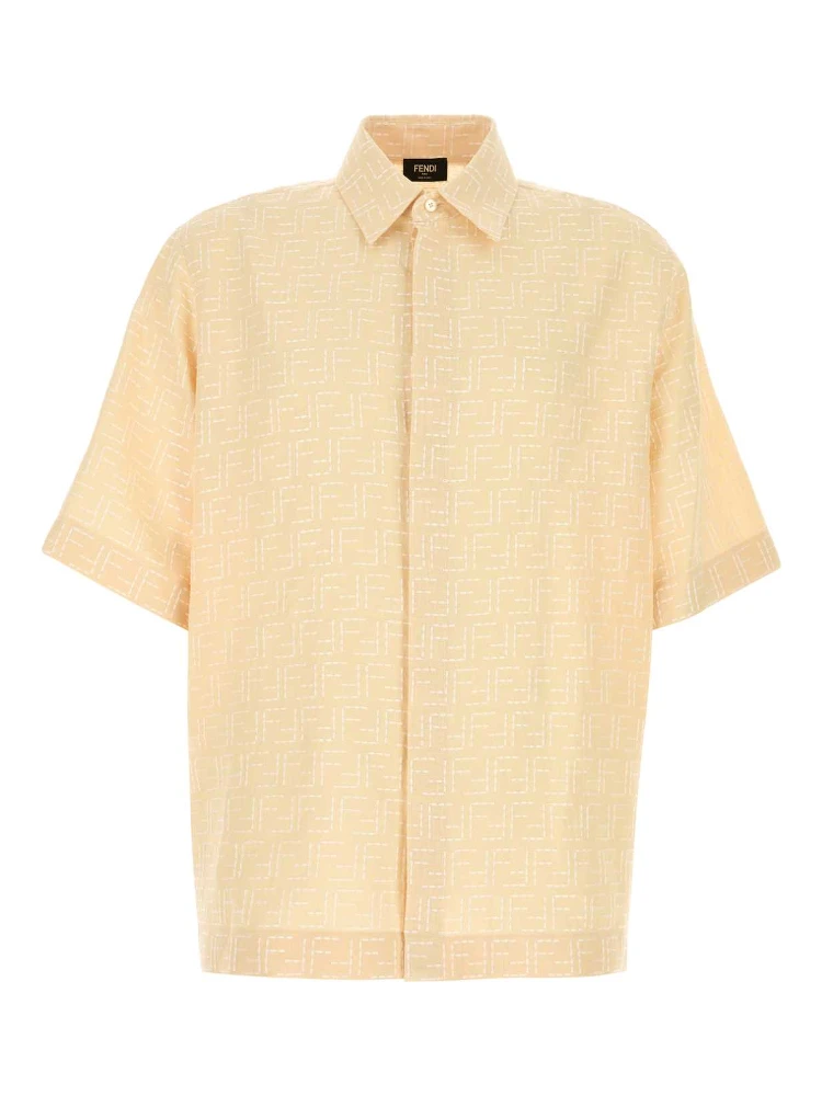 SHIRT LINEN FF JACQ ALLOVER