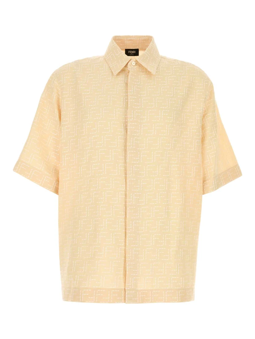 SHIRT LINEN FF JACQ ALLOVER