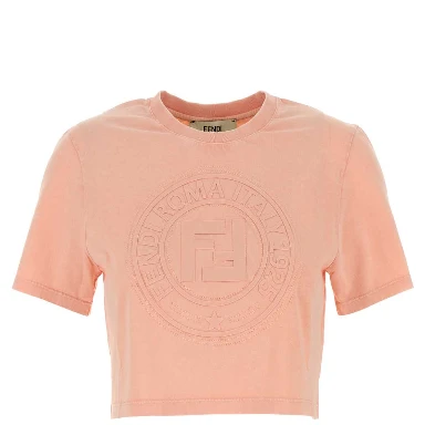 CROP LOGO TEE
