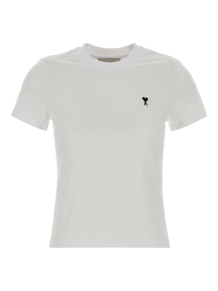 QUOTA -CROPPED CONTRASTED ADC T SHIRT