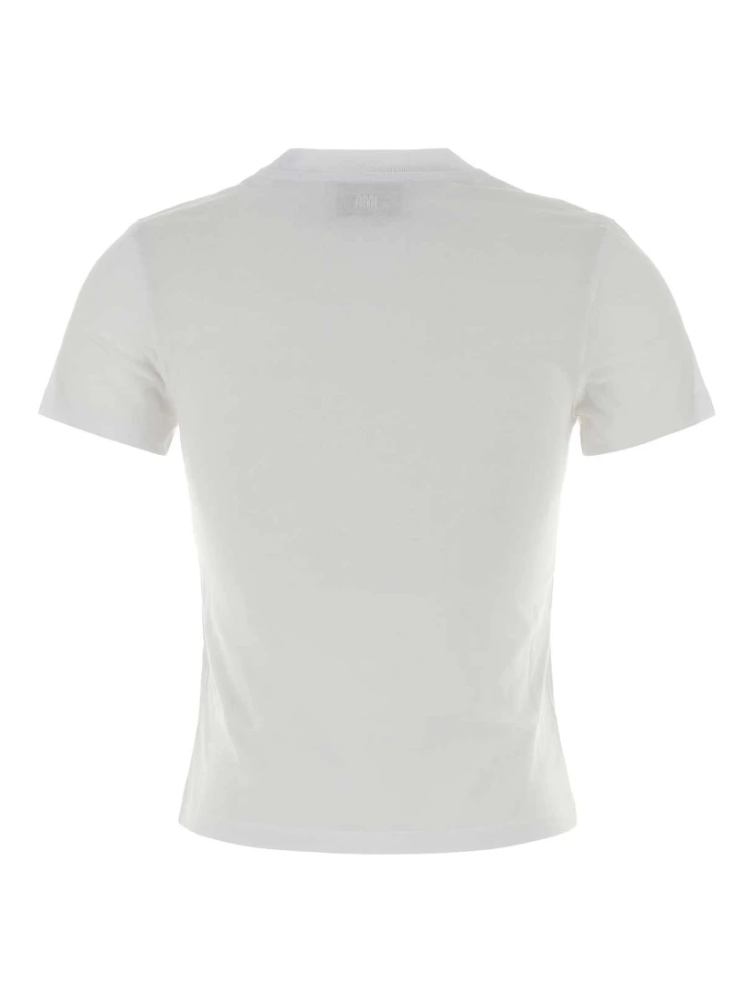 QUOTA -CROPPED CONTRASTED ADC T SHIRT