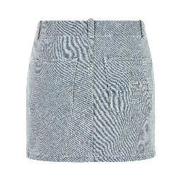 MINI DENIM LOGO BACK