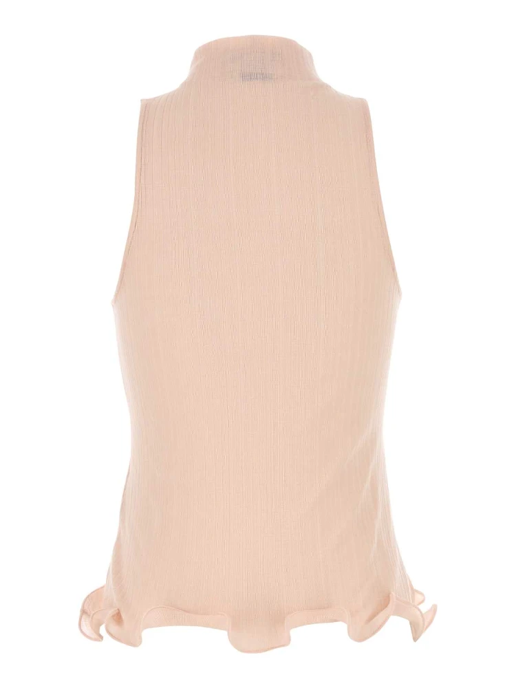 ribbed mock-neck top alternative