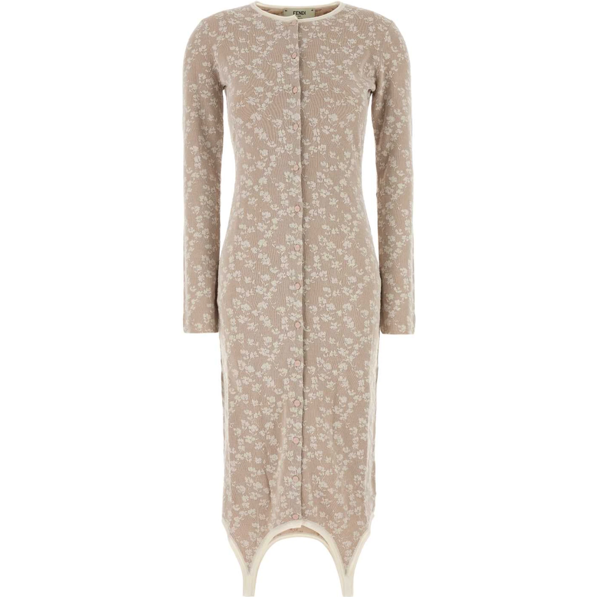 LONG CARDIGAN FLOWER GHETTE