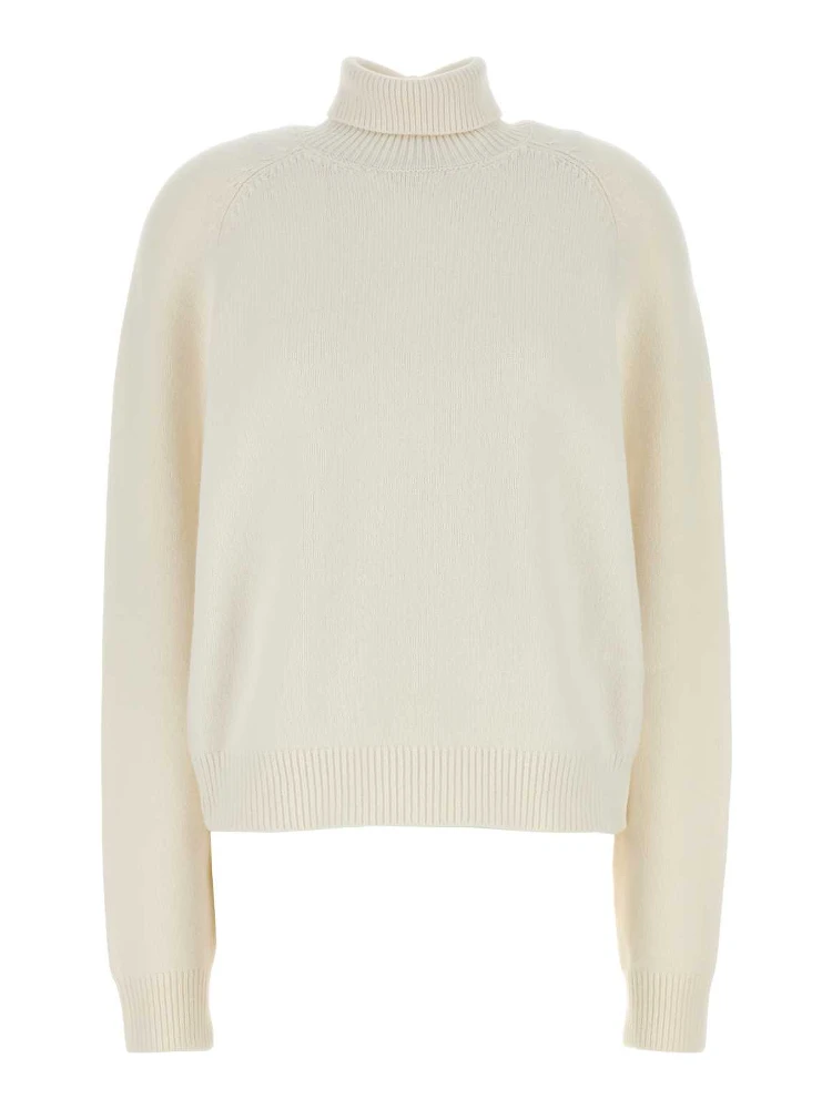 CASHMERE KNIT DETTAGLIO SELLERIA HIGH NECK SCARF