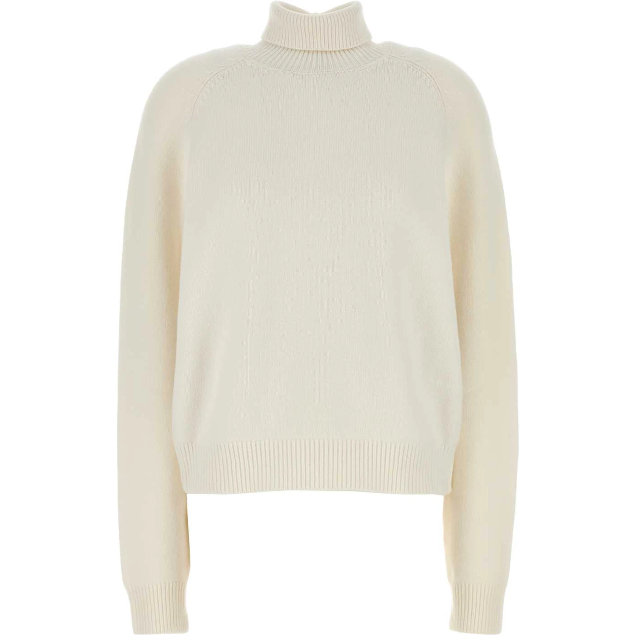 CASHMERE KNIT DETTAGLIO SELLERIA HIGH NECK SCARF