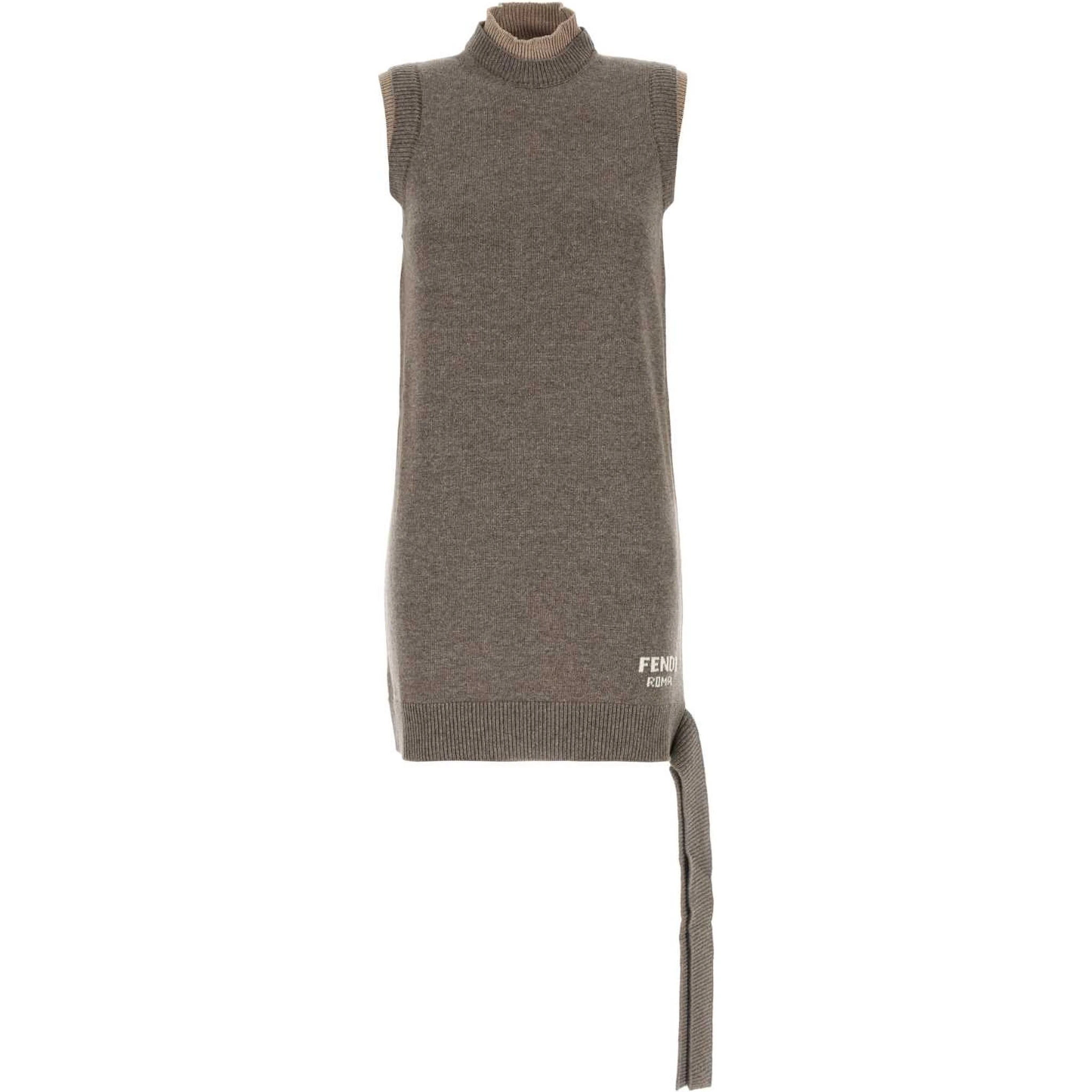 LOGO KNIT SLEEVELESS VEST