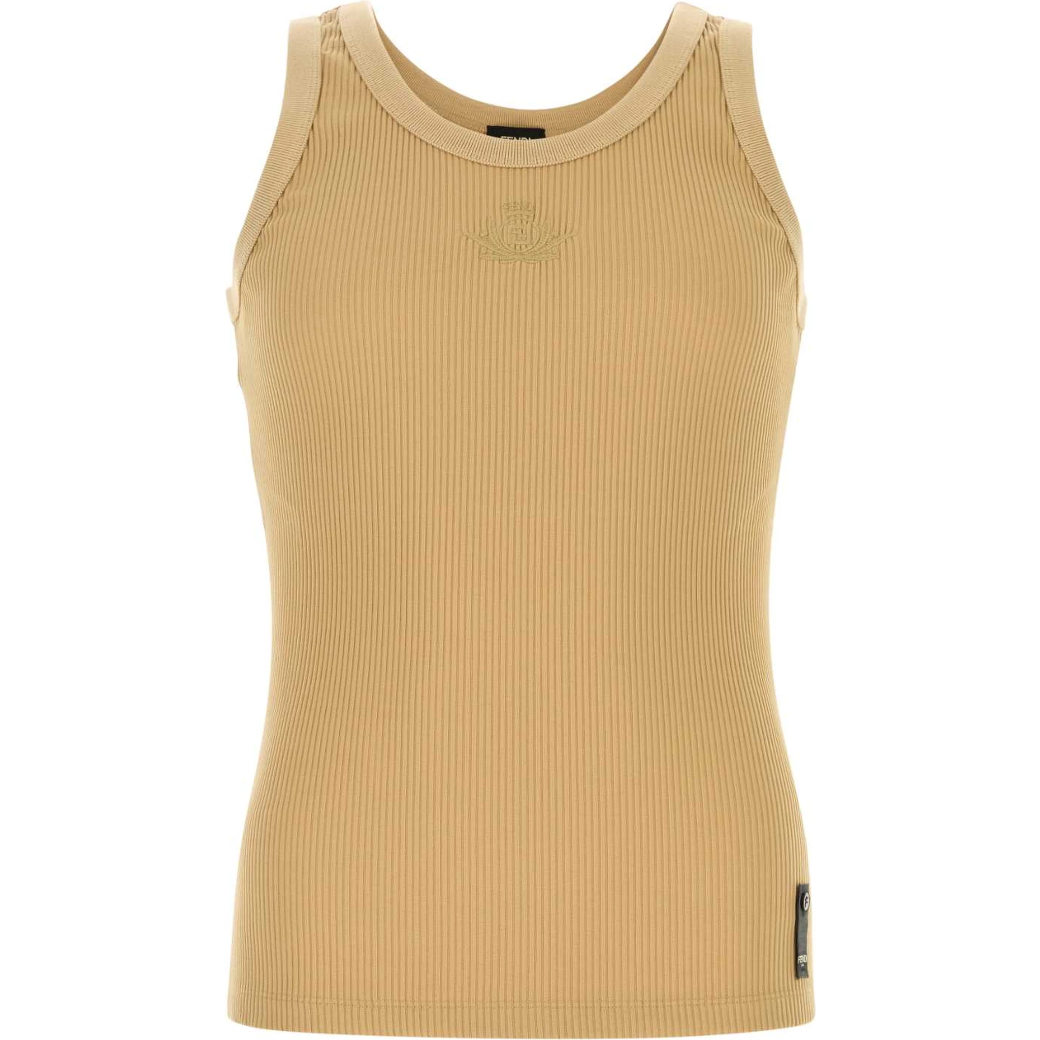 TOP RIBBED J FF CLUB CREST