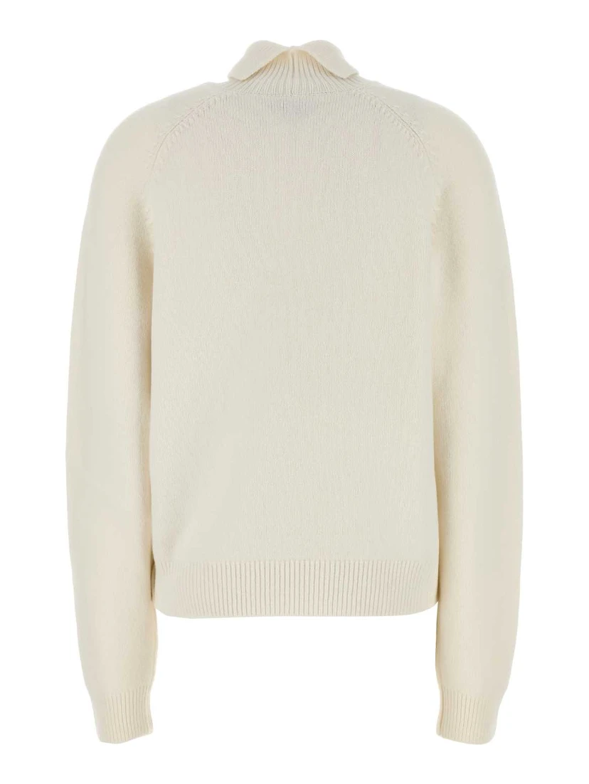 CASHMERE KNIT DETTAGLIO SELLERIA HIGH NECK SCARF