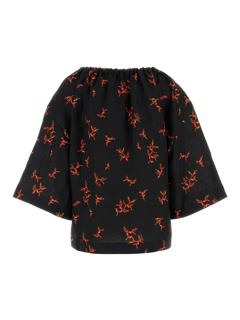 T-SHIRT FENDI EMBROIDE