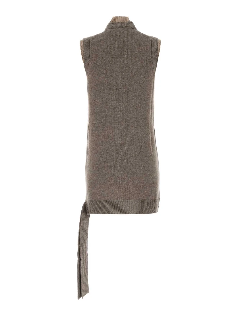 LOGO KNIT SLEEVELESS VEST