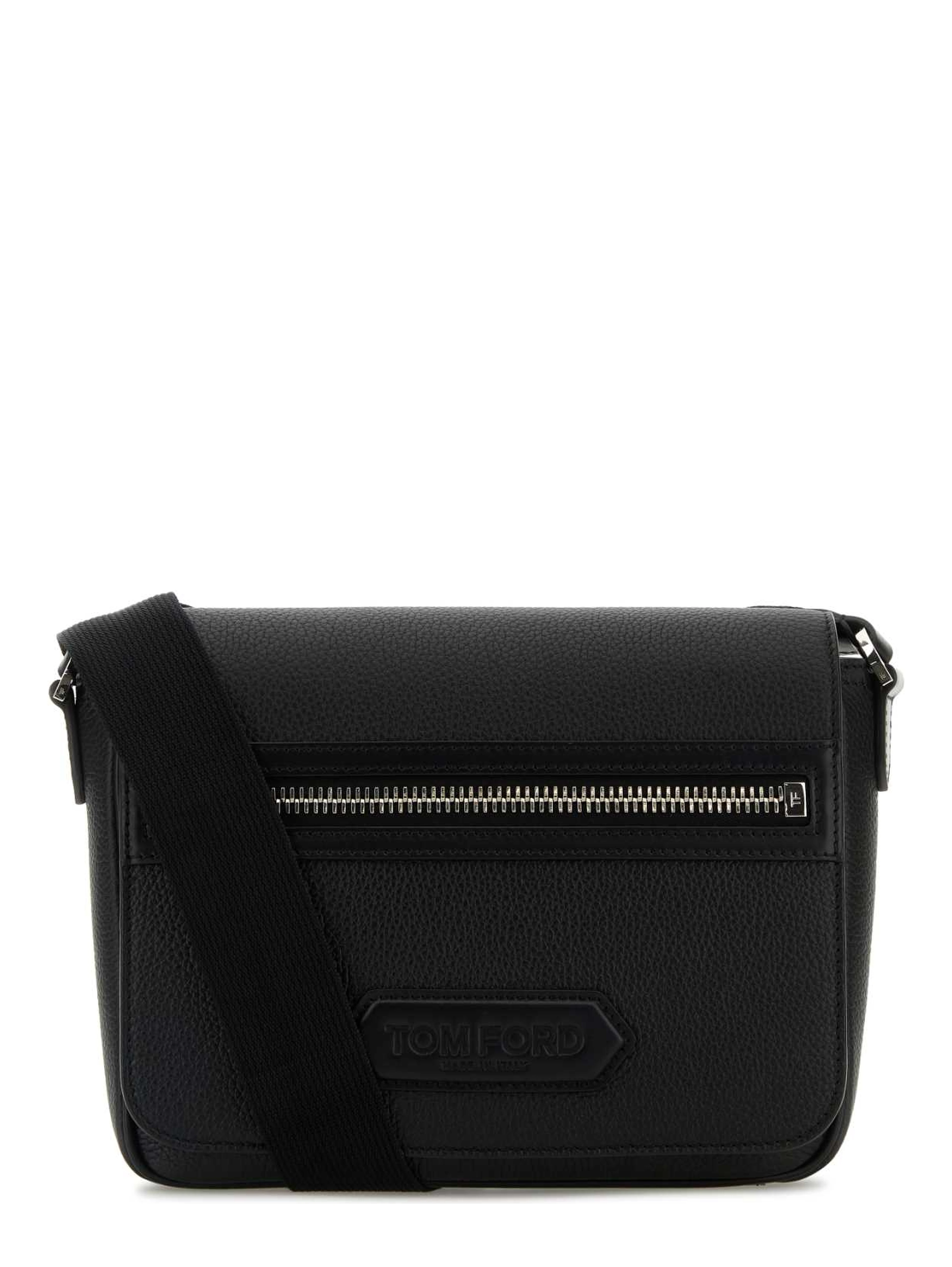 SOFT GRAIN LEATHER TRAVELLER MESSENGER WITH FLAP