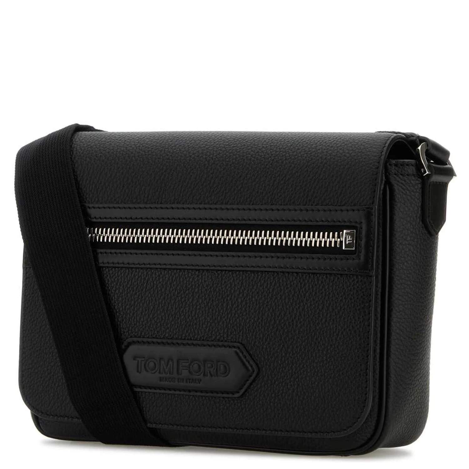 SOFT GRAIN LEATHER TRAVELLER MESSENGER WITH FLAP