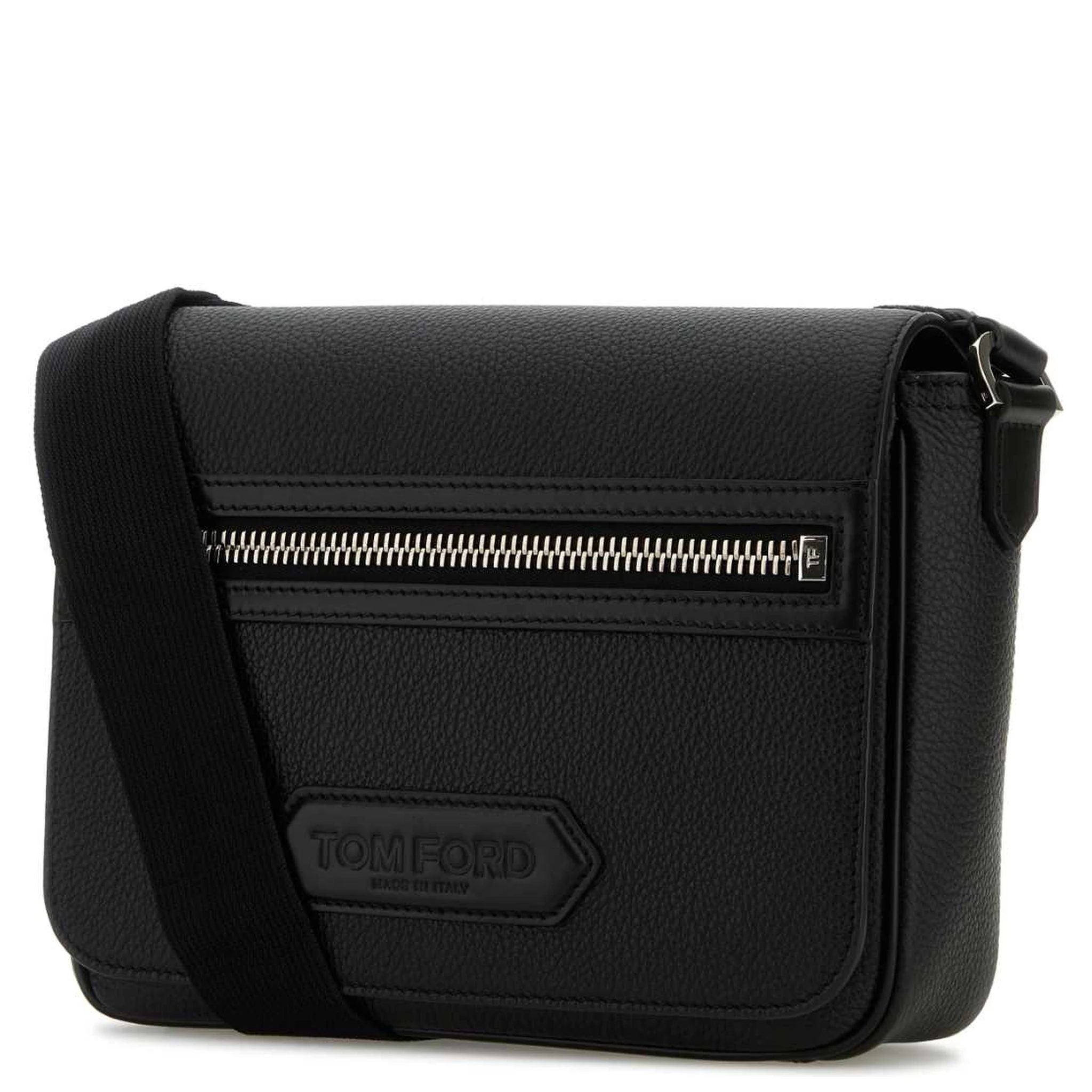 SOFT GRAIN LEATHER TRAVELLER MESSENGER WITH FLAP