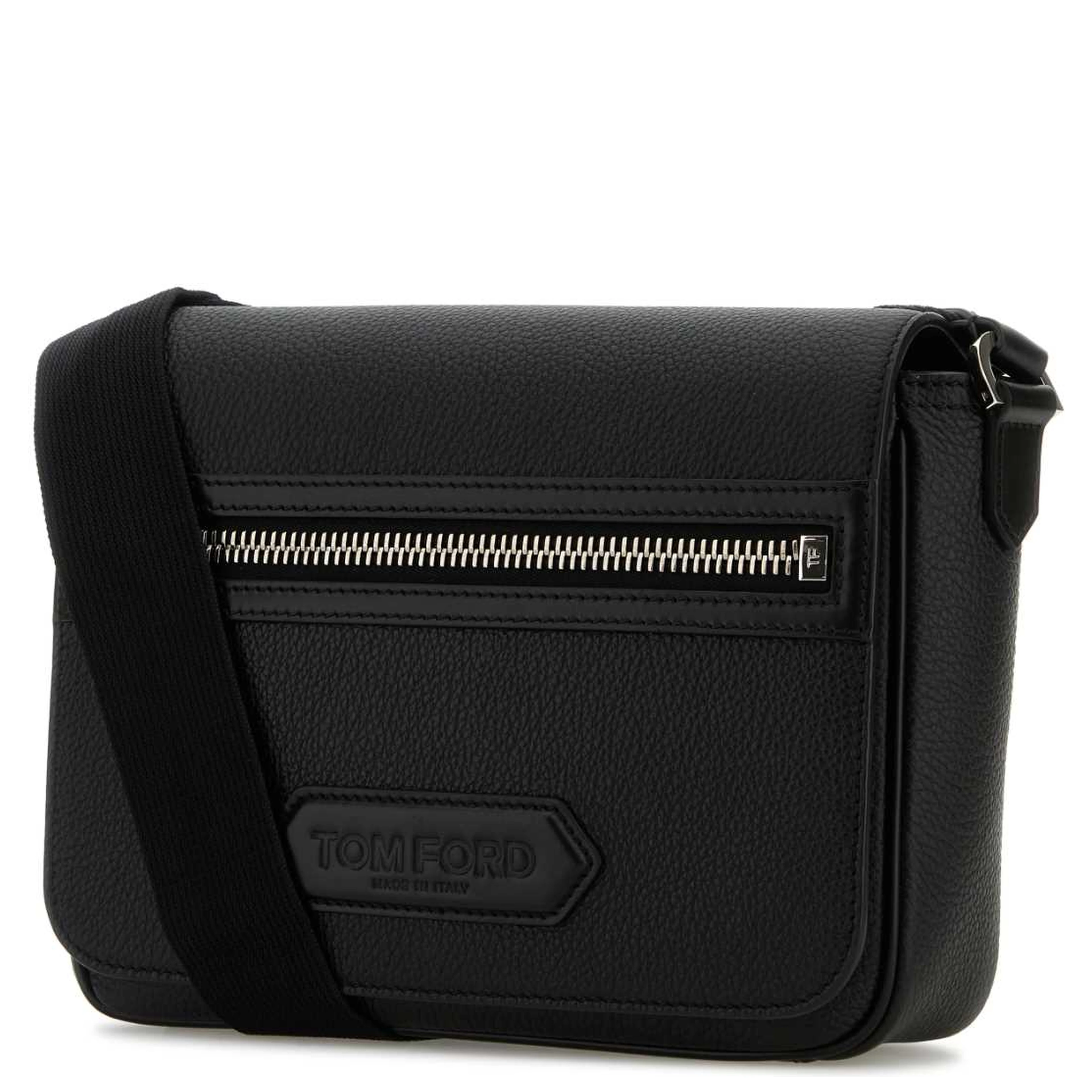 SOFT GRAIN LEATHER TRAVELLER MESSENGER WITH FLAP