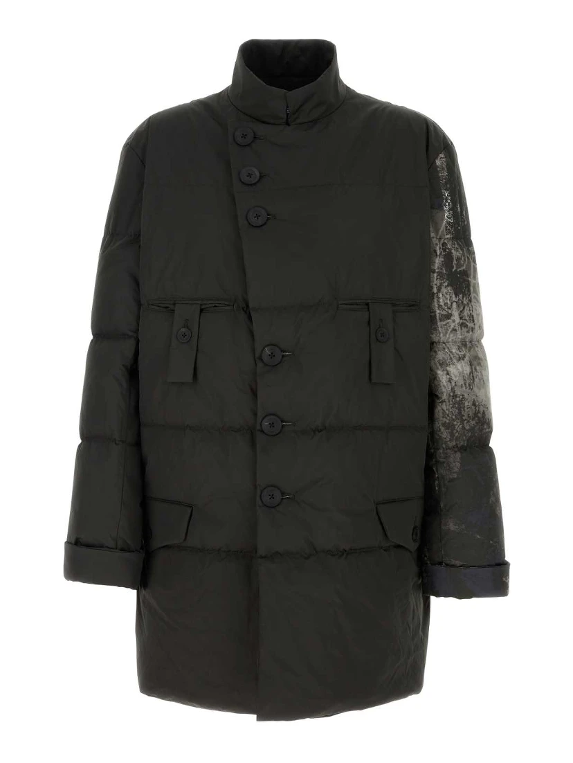 HORIZONTAL PADDED LONG JACKET PT