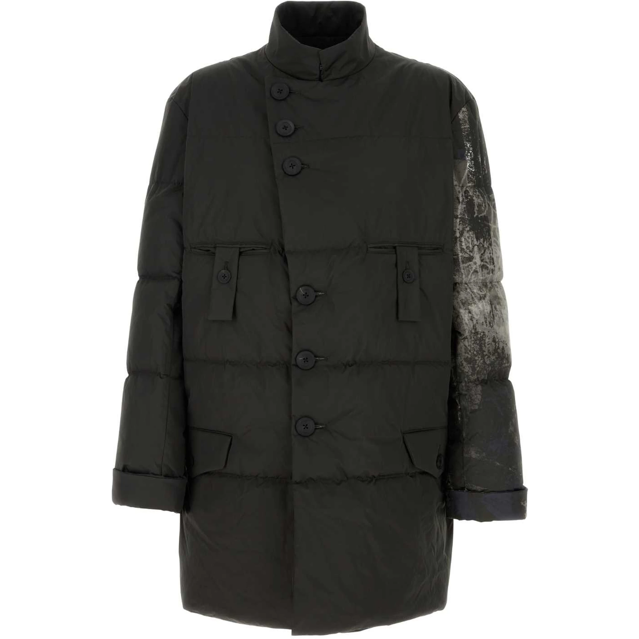 HORIZONTAL PADDED LONG JACKET PT