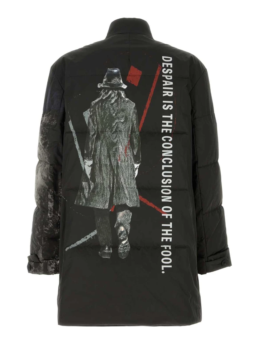 HORIZONTAL PADDED LONG JACKET PT