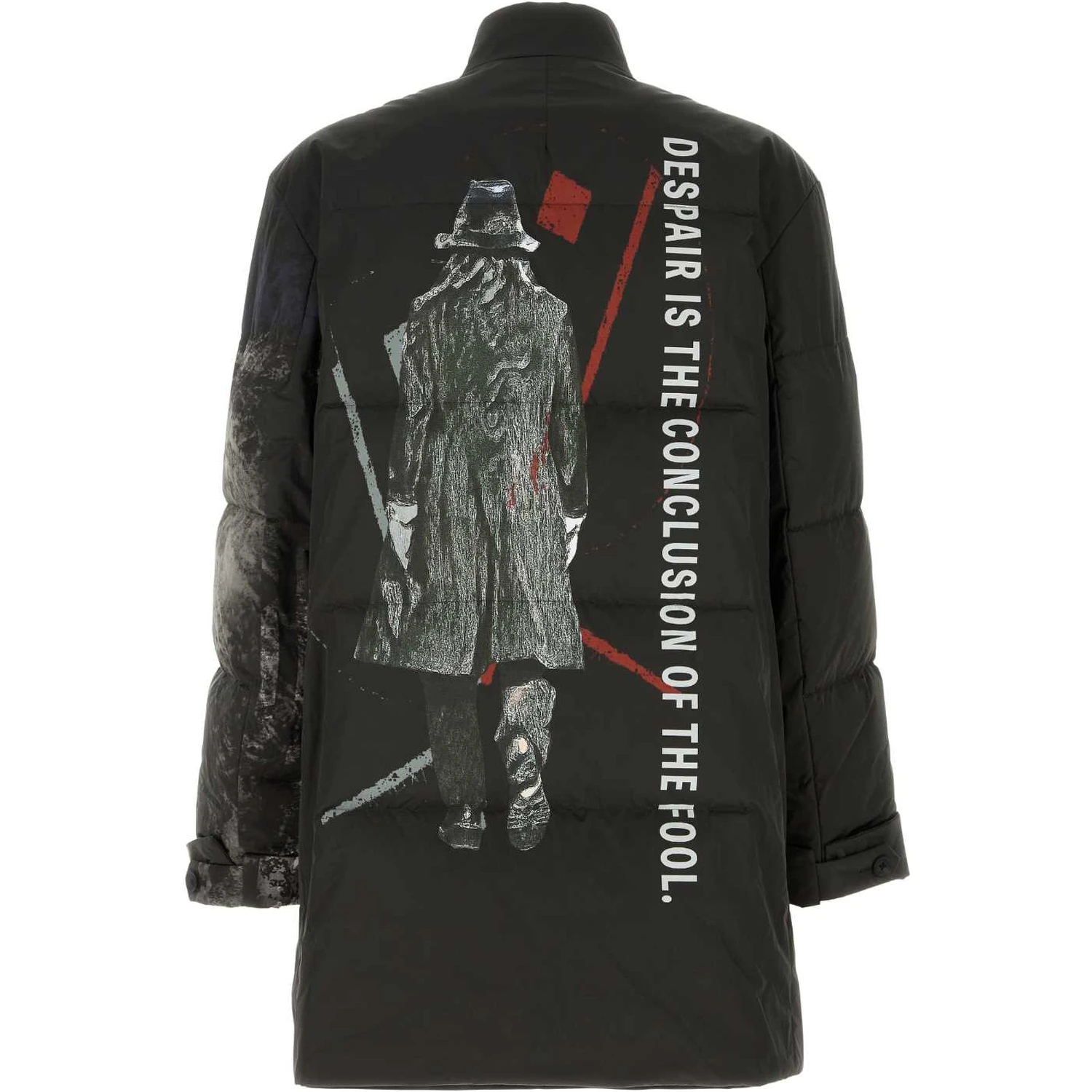 HORIZONTAL PADDED LONG JACKET PT