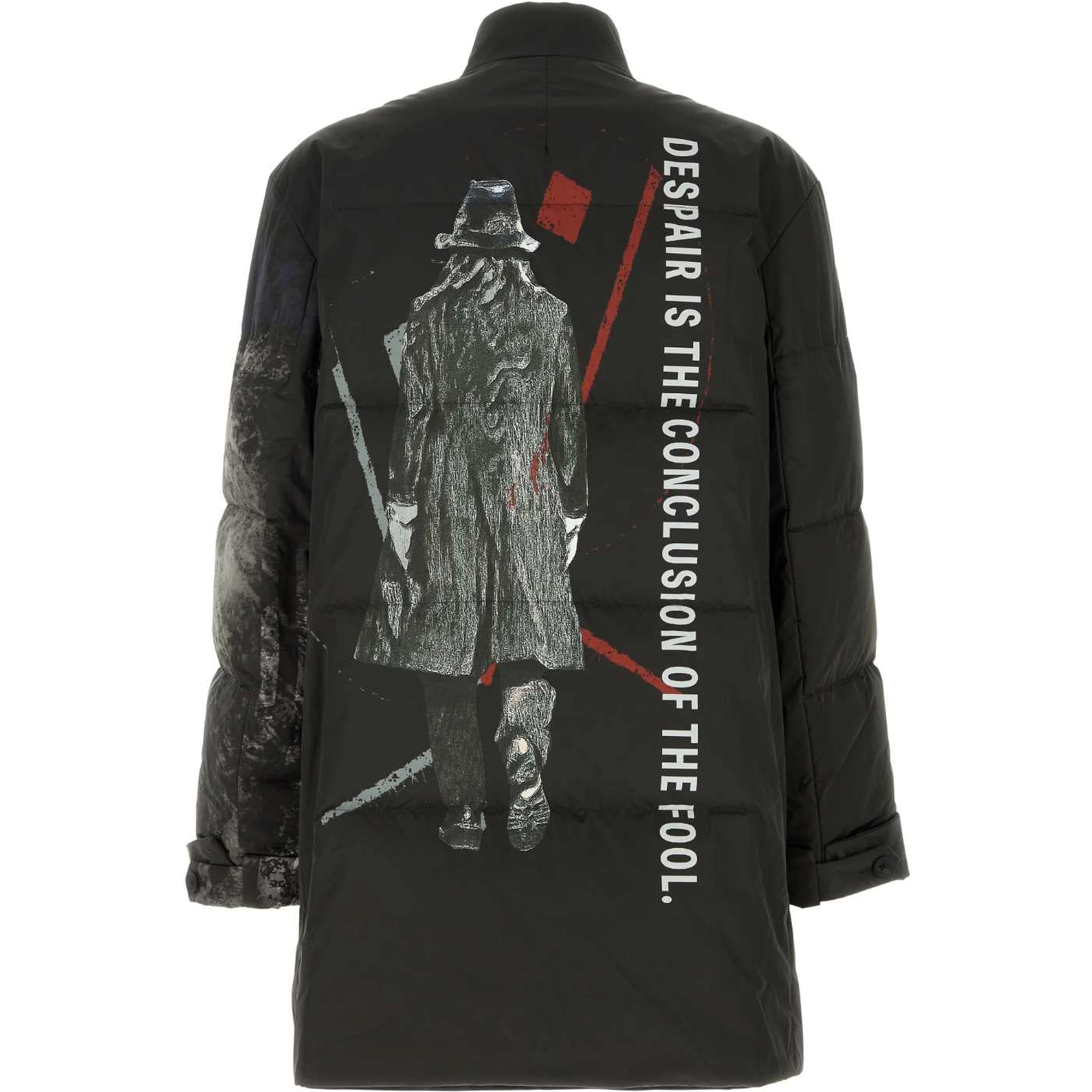 HORIZONTAL PADDED LONG JACKET PT