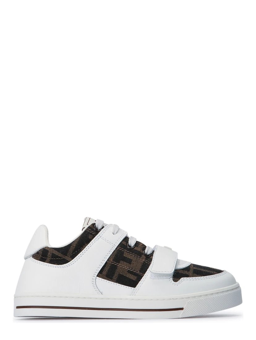 SNEAKER VITELLO+TESS.JACQ.FF